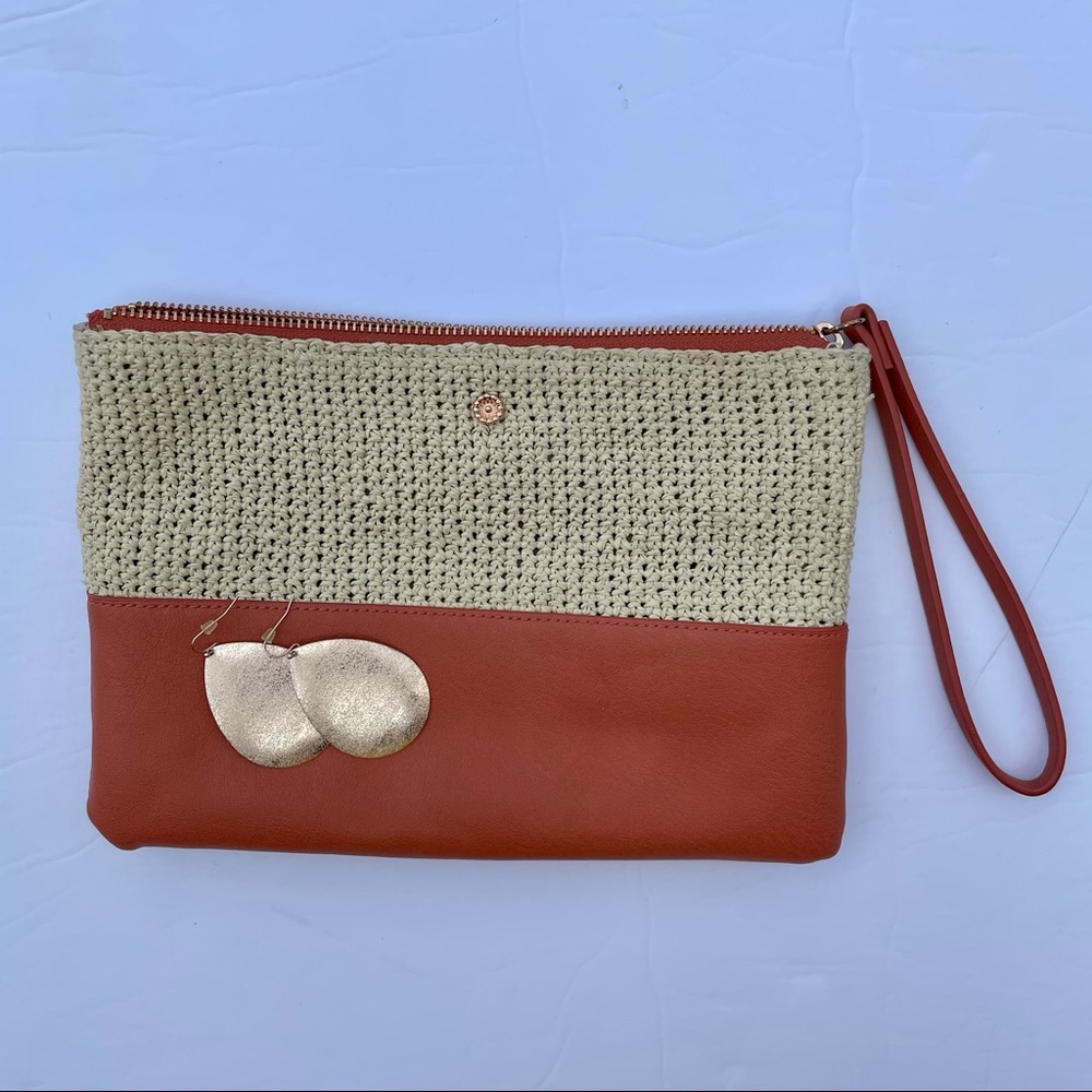 Lauren Conrad wristlet & earrings